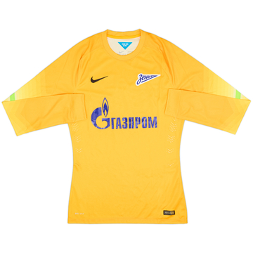 2014-15 Zenit St. Petersburg Authentic GK Shirt - 6/10 - (M)