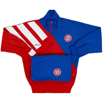 1993-95 Bayern Munich adidas Full Tracksuit - 8/10 - (L)
