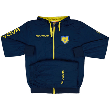 2015-16 Chievo Verona Givova Full Tracksuit - 8/10 - (L)