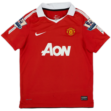 2010-11 Manchester United Home Shirt - 7/10 - (M.Boys)