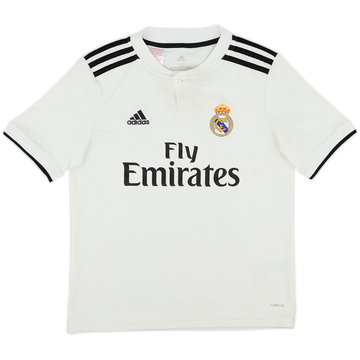2018-19 Real Madrid Home Shirt - 9/10 - (M.Boys)