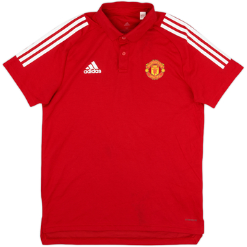 2020-21 Manchester United adidas Polo Shirt - 9/10 - (M)