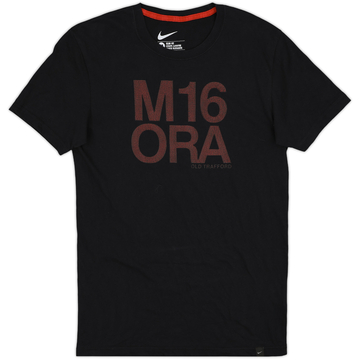 2012-13 Manchester United Nike Graphic Tee - 8/10 - (M)