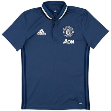 2016-17 Manchester United adidas Polo Shirt - 10/10 - (S)