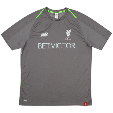 2018-19 Liverpool New Balance Training Shirt - 8/10 - (M)
