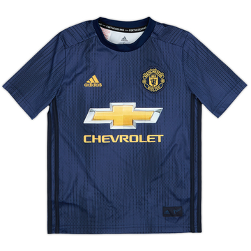 2018-19 Manchester United Third Shirt - 9/10 - (S.Boys)