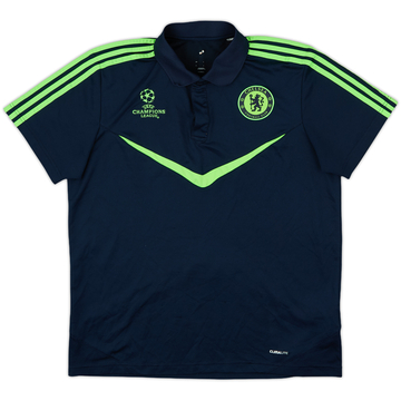 2010-11 Chelsea adidas CL Polo Shirt - 8/10 - (L)