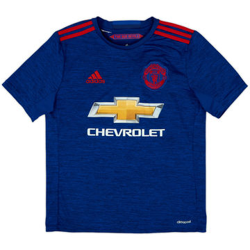2016-17 Manchester United Away Shirt - 9/10 - (L.Boys)