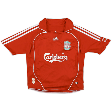 2006-08 Liverpool Home Shirt - 6/10 - (6-7 Years)