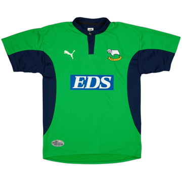 1999-00 Derby County GK S/S Shirt - 8/10 - (S)