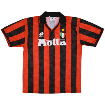 1993-94 AC Milan Home Shirt - 6/10 - (L)