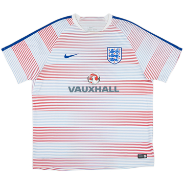2016-17 England Nike Training Shirt - 9/10 - (XXL)