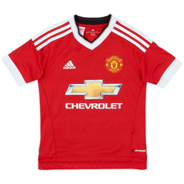 2015-16 Manchester United Home Shirt - 7/10 - (S.Boys)