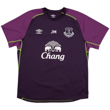 2014-15 Everton Umbro Training Shirt 'JM' - 7/10 - (XL)
