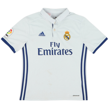 2016-17 Real Madrid Home Shirt - 7/10 - (M.Boys)