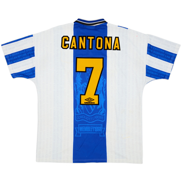 1994-96 Manchester United Third Shirt Cantona #7 - 6/10 - (XL)