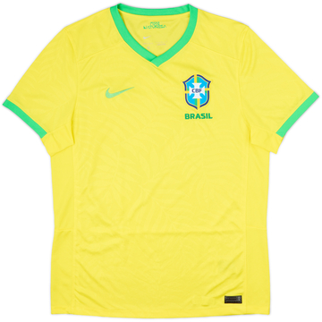 2023-24 Brazil Women's Home Shirt - 9/10 - (Men's L)