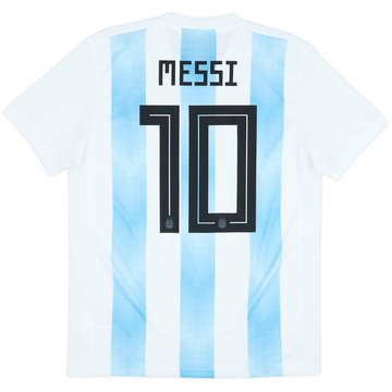 2018-19 Argentina Home Shirt Messi #10 - 7/10 - (M)