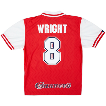 1996-98 Arsenal Home Shirt Wright #8 - 6/10 - (L)