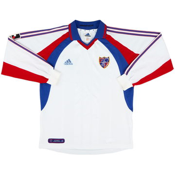 2001-02 FC Tokyo Away L/S Shirt - 6/10 - (L)