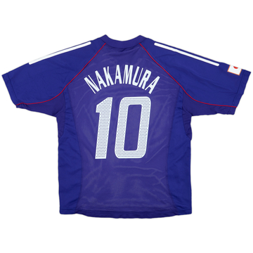 2002-04 Japan Player Issue Home Shirt Nakamura #10 - 8/10 - (L)