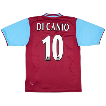 2001-03 West Ham Home Shirt Di Canio #10 - 8/10 - (L)