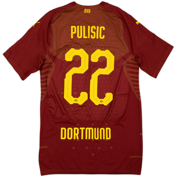 2018-19 Borussia Dortmund Authentic Third Shirt Pulisic #22 (XXL)