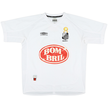 2002-03 Santos Home Shirt #10 - 6/10 - (XL)