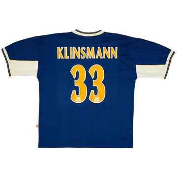 1997-98 Tottenham Away Shirt Klinsmann #33 - 8/10 - (XL)