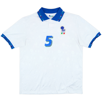 1994 Italy Away Shirt Maldini #5 - 5/10 - (XL)