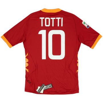 2011-12 Roma Home Shirt Totti #10 (L)