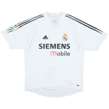 2004-05 Real Madrid Home Shirt - 4/10 - (M)
