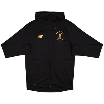 2019-20 Liverpool New Balance Hooded Track Jacket - 8/10 - (M)