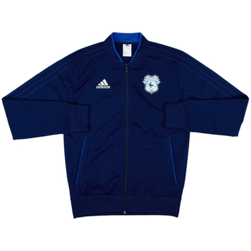 2018-19 Cardiff City adidas Track Jacket - 8/10 - (S)