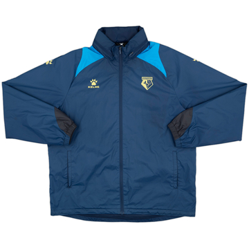 2021-22 Watford Kelme Hooded Rain Jacket - 8/10 - (XXL)