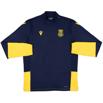 2020-21 Stoke City Macron 1/4 Zip Training Top - 10/10 - (XL)