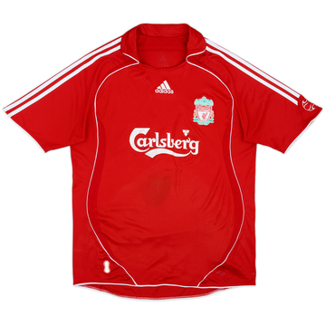 2006-08 Liverpool Home Shirt - 5/10 - (L)