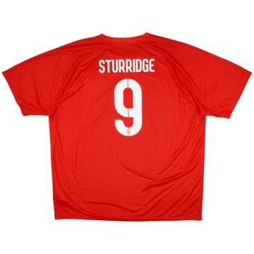 2014-15 England Away Shirt Sturridge #9 - 8/10 - (3XL)
