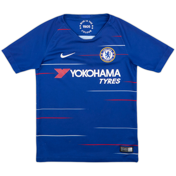 2018-19 Chelsea Home Shirt - 6/10 - (S.Boys)