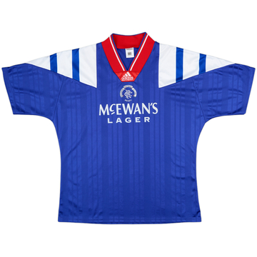 1992-94 Rangers Home Shirt - 9/10 - (L/XL)