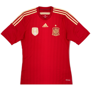 2013-15 Spain Home Shirt - 8/10 - (S)