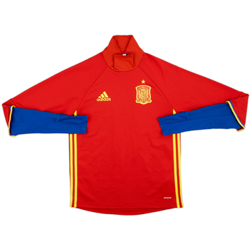 2016-18 Spain adidas Drill Top - 8/10 - (S)