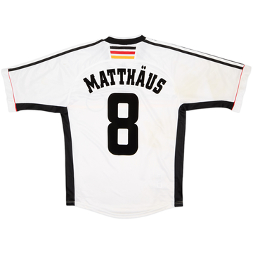 1998-00 Germany Home Shirt Matthaus #8 (S)