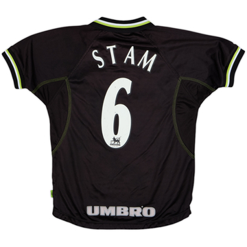 1998-99 Manchester United Third Shirt Stam #6 - 8/10 - (L.Boys)