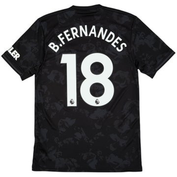 2019-20 Manchester United Third Shirt B.Fernandes #18 (S)