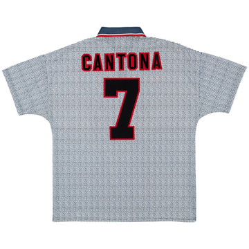 1995-96 Manchester United Away Shirt Cantona #7 - 10/10 - (XL)