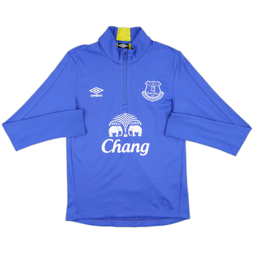 2015-16 Everton Umbro 1/4 Zip Drill Top - 6/10 - (S)
