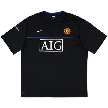 2008-09 Manchester United Nike Training Shirt - 9/10 - (XXL)