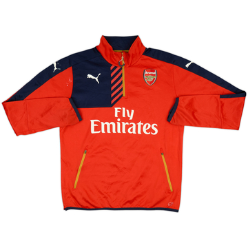 2015-16 Arsenal Puma 1/4 Zip Drill Top - 4/10 - (L)