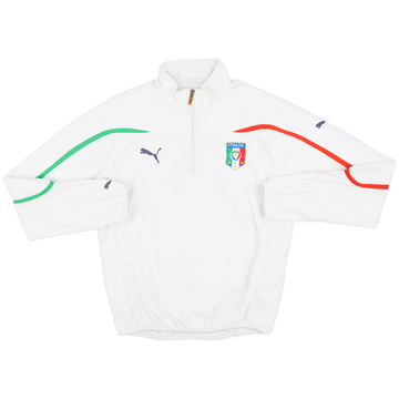 2010-11 Italy Puma 1/4 Zip Fleece Jacket - 7/10 - (L)